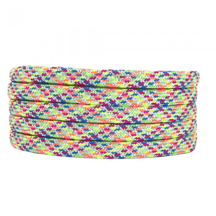 Elerevyo Shiny Colorful Metallic Laces, Flat Thin Glitter Shoe Laces 2 Pairs Style-05 80cm/31.5