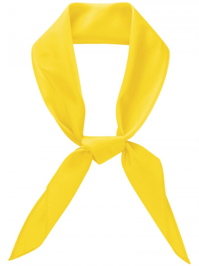 Elerevyo レディース三角スカーフ ハンドメイド セーラー蝶ネクタイ 制服コスプレ用 イエロー One Size