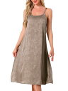 cheibear Womens Satin Sleeveless Pajama Dress Spaghetti Strap Silky Full Slip Mi...