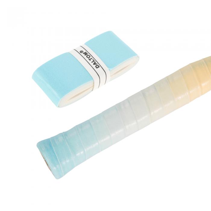 RENEWREVITAL グリップテープ テニス バドミントン グリップ テープ 握り心地良い 釣り竿 自転車 野球 ラケット用 ウェットタイプ ライトブルーイ...