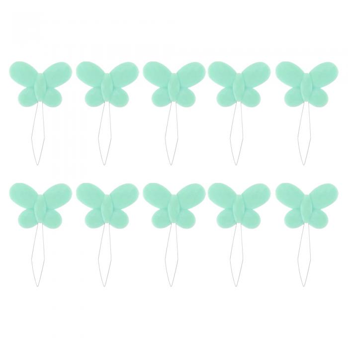 CAPASTEC ニードルスレッダー 系通し器 バタフライニードルスレッダー 系通し器 簡単に使える 手縫い用ニードルスレッダー 系通し器 針仕事や刺繍に適しています グリーン 10個