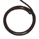 uxcell ツイス トコードトリム 11ヤード 3.5mm 3プライ撚糸編みロープ 光沢 ある糸紐 クラフトギフトバッグカーテン クリスマスデコレーション用 ダーク茶色 - 10m