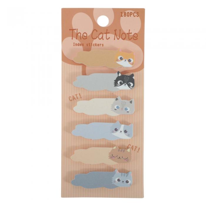 GLIDESMOOTH インデックスシール 見出し 付箋 ポストイット かわいい フィルム分類 自己粘着 長方形 30..