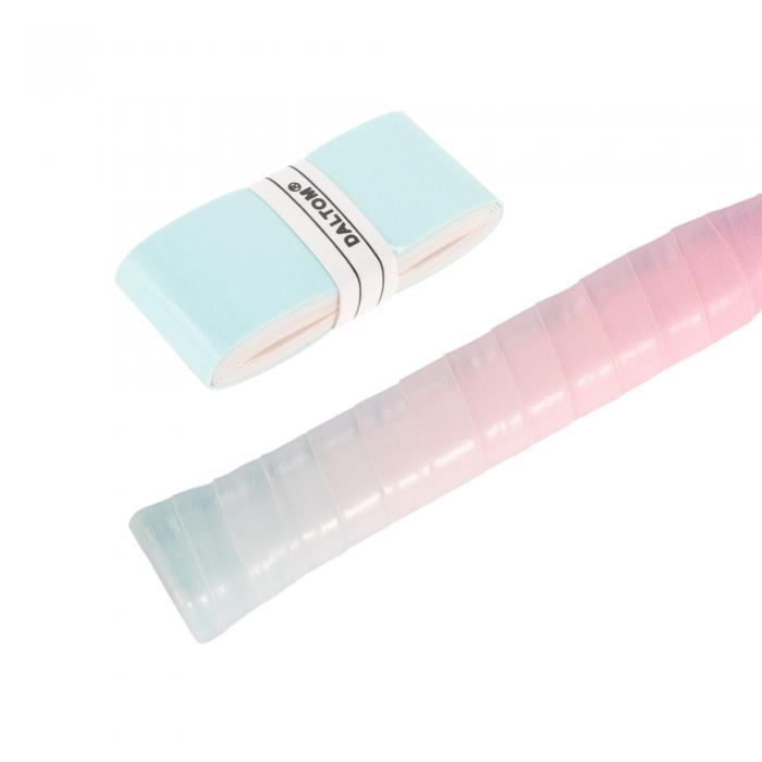 RENEWREVITAL グリップテープ テニス バドミントン グリップ テープ 握り心地良い 釣り竿 自転車 野球 ラケット用 ウェットタイプ ライトブルーロ...