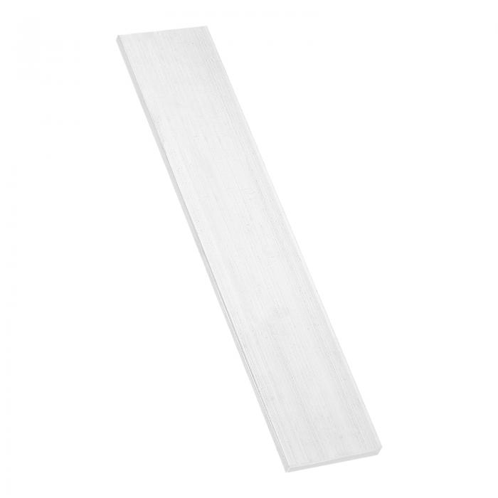 uxcell スクエアアルミフラットバー 5/32"厚2"幅13"長さ6061アルミフラットプレート 4 x 50 x 330mm T6..