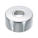 uxcell シャワーアームフランジ 2.62" OD 1.18" 厚さ ステンレス製配管カバープレートエスカッションプレート 0.98" 直径パイプシャワーヘッドアーム用 シルバー