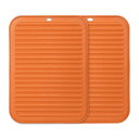 uxcell 鍋やフライパン用 シリコン製トリベット2枚セット 12x9インチ 耐熱性トリベットマっト マルチ目的トリベットホルダー 鍋や熱い料理 カウンタート...