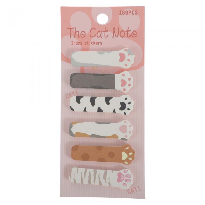 GLIDESMOOTH インデックスシール 見出し 付箋 ポストイット かわいい フィルム分類 自己粘着 長方形 30..