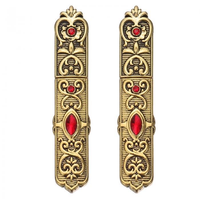 PATIKIL 木製 刺しゅう針収納ホルダー 3個セット 携帯用刺しゅう針ピン楊枝収納チューブケースボックス..