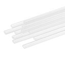 PATIKIL 10個 透明プラスチックボニング8"クリアコルセットストリップボーン 縫製コルセット衣装(5mm 1/5" WIDE)
