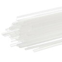 PATIKIL 60個 透明プラスチックボーン8"クリアコルセットストリップボーン 縫製コルセット衣装(5mm 1/5" WIDE)