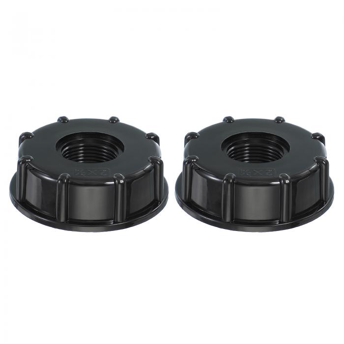 PATIKIL 275-330 I B Cトートホースアダプター 2個2-3/8"スレッドx3/4"ホースフードドレインアダプター..