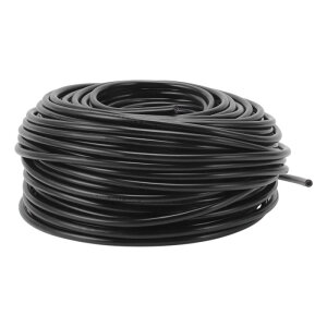 HEROFFIX 電気アース線 自動車用電源線 50 M ブラック TC 1個 22AWG 8導体 完全絶縁とソフトタッチジャケット ユニバーサル