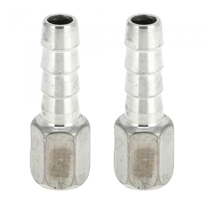 Hihaha 304ステンレススチールホースバーブフィッティング25/64