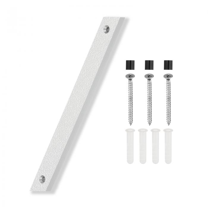 PATIKIL 8.5インチ ハウスナンバー 番地サイン 大型可動式モダン ネジ付き 外ドア用 シルバー /