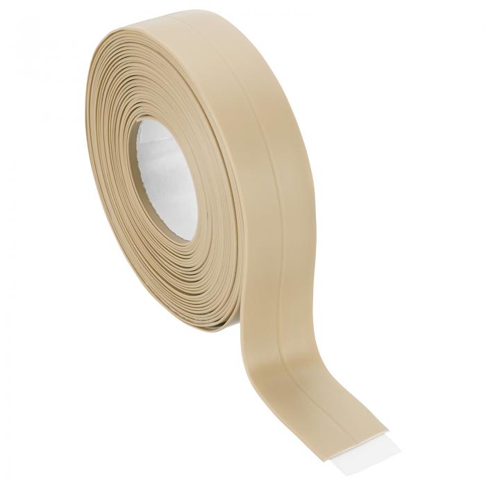 PATIKIL 1インチ x 16.4 フィート シーリングテープ、シーリングストリップ PVC セルフアドヒーシブ シ..