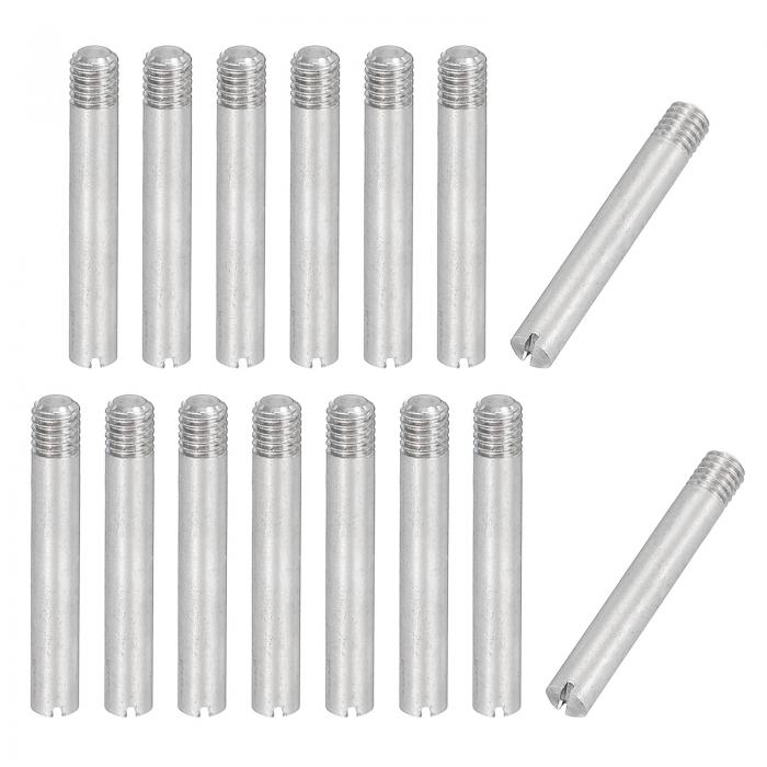 商品詳細 特徴 【属性1】用途：これらの304ステンレス鋼円筒ピンは、パンチングパンチ、産業用治具、ピンゲージ、ヒンジまたは軸固定アプリケーションなどの金属デバイスで広く使用されています。【属性2】仕様：素材：304ステンレス鋼；カラー：シルバートーン；サイズ：M3 x 20mm(スレッド径 x 全長)；スロット幅：0.56mm/0.02インチ；梱包リスト：15個 x 円筒ピン【属性3】利点：耐久性のある素材：304ステンレス鋼製で、これらの円筒ピンは硬く耐久性があり、錆、摩耗、腐食に強く、長い間ご使用いただけます。精巧な加工により滑らかな表面が保証されます；標準スレッド：深く標準的なスレッド刻印により、迅速な取り付けと高いパフォーマンスが保証されます【属性4】取扱説明：取り付けが簡単です。面取りされた端部の設計により、取り付けが容易になり、取り付け穴にピンを差し込んでよりしっかりと固定できます。【属性5】注意：購入前に取り付け穴と製品サイズを確認してください；取り付け穴はスレッド径と等しいか、若干小さくする必要があります。【商品説明】これらの304ステンレス鋼円筒ピンは、パンチングパンチ、産業用治具、ピンゲージ、ヒンジまたは軸固定アプリケーションなどの金属デバイスで広く使用されています。仕様素材：304ステンレス鋼カラー：シルバートーンサイズ：M3 x 20mm(スレッド径 x 全長)スロット幅：0.56mm/0.02インチ梱包リスト：15個 x 円筒ピン利点耐久性のある素材：304ステンレス鋼製で、これらの円筒ピンは硬く耐久性があり、錆、摩耗、腐食に強く、長い間ご使用いただけます。精巧な加工により滑らかな表面が保証されます。標準スレッド：深く標準的なスレッド刻印により、迅速な取り付けと高いパフォーマンスが保証されます。取扱説明取り付けが簡単です。面取りされた端部の設計により、取り付けが容易になり、取り付け穴にピンを差し込んでよりしっかりと固定できます。注意購入前に取り付け穴と製品サイズを確認してください。取り付け穴はスレッド径と等しいか、若干小さくする必要があります。 注意書き 【注意事項】 ・当店でご購入された商品は、原則として、「個人輸入」としての取り扱いになり、すべて中国の広東省からお客様のもとへ直送されます。 ・ご注文後、1〜3営業日以内に配送手続きをいたします。配送作業完了後、遅くとも1ヶ月程度でのお届けとなります。 ・個人輸入される商品は、すべてご注文者自身の「個人使用・個人消費」が前提となりますので、ご注文された商品を第三者へ譲渡・転売することは法律で禁止されております。 ・関税・消費税が課税される場合があります。 詳細はこちらご確認下さい。 ＊色がある場合、モニターの発色の具合によって実際のものと色が異なる場合がある。