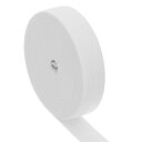 PATIKIL 1インチ11ヤードの縫いゴムバンド、高弾性エラスティックコードフラット弾性ストラップニットエラスティックスプール、洋服のウエストバンド、パンツのウエスト用、ホワイト