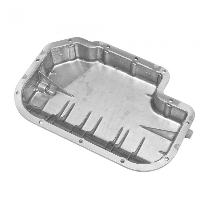 HEROFFIX エンジンオイルパン オイルパンサンプ トランスミッションオイルパン 番号A1120100628 メルセデスに対応ベンツに対応 CL55に対応 AMGに対応 2001-2006 アルミニウム シルバートーン(2)