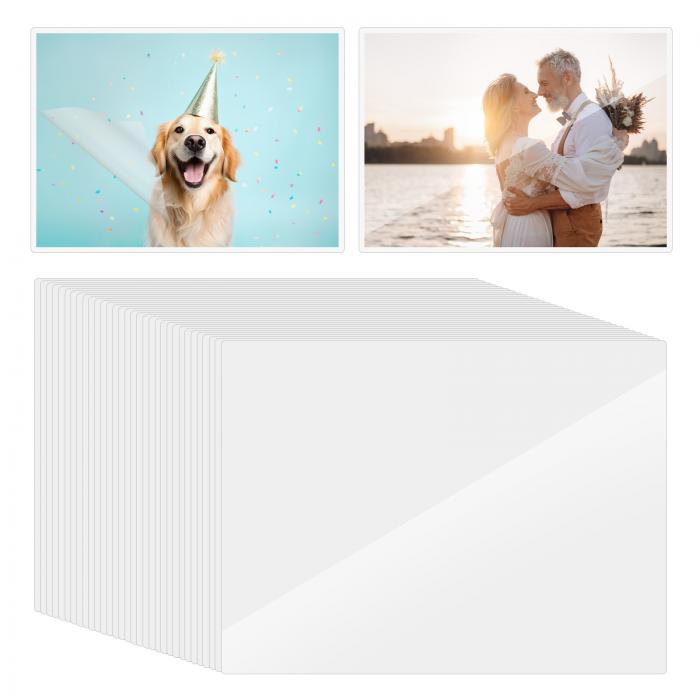 PATIKIL 8.7"x12" サーマルラミネートポーチ 100枚 5ミルラミネートシート ファイルカードラミネートポ..