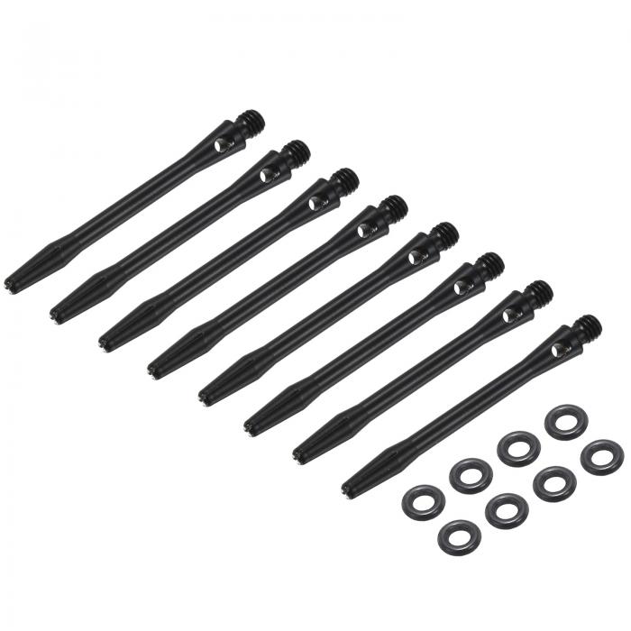 PATIKIL アルミニウムダーツシャフト48mm、8個入り2BAスレッドダーツステム交換用アクセサリー、スチー..