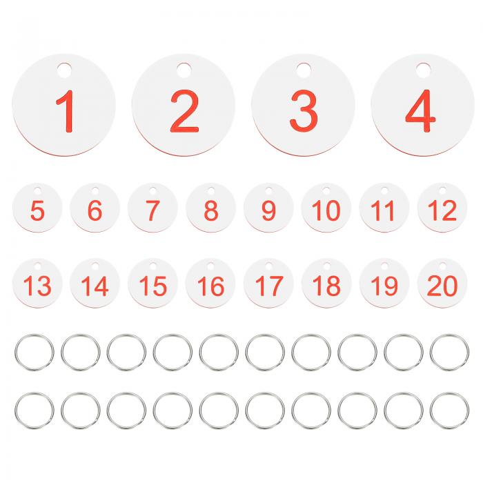 PATIKIL 20 ʥС 1-20 ʥС ץ饹å ֹդ դ  եɥ륹 ϥ󥬡...