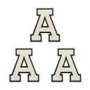 PATIKIL アイロン文字パッチ3パックシェニール文字パッチジーンズ衣類バッグ帽子シャツクラフト修理用刺繍パッチ白いアルファベットA