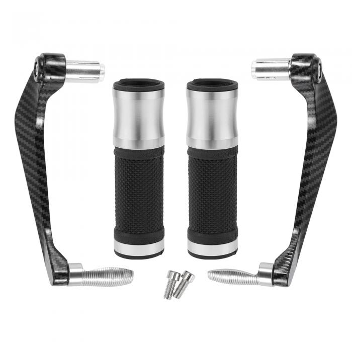 Partuto 7/8" 22mm 15/16" 24mm オートバイハンドグリップカバーキット アルミニウム合金ラバーハンド..