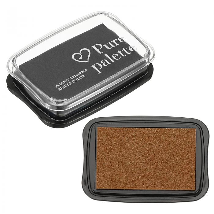 PATIKIL 3"x2" ラージスタンプパッド 2個洗えるクラフトインクパッド ゴムスタンプカード作成スタンピ..