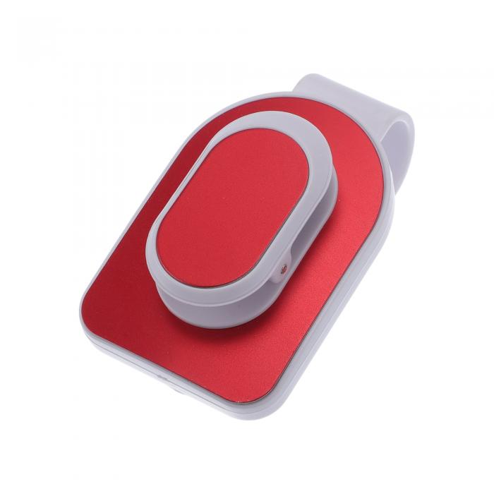 Hihaha 車用サングラスクリップ ユニバーサル サンバイザー 眼鏡ホルダー クリップ ABS、アルミニウム..