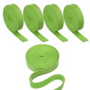 PATIKIL 10mm フラットレザーストラップ 1M 5ロール PUレザーストリップ 片面 DIY 工芸品作り ブレスレット 財布 ストラップ 宝石メイキン...