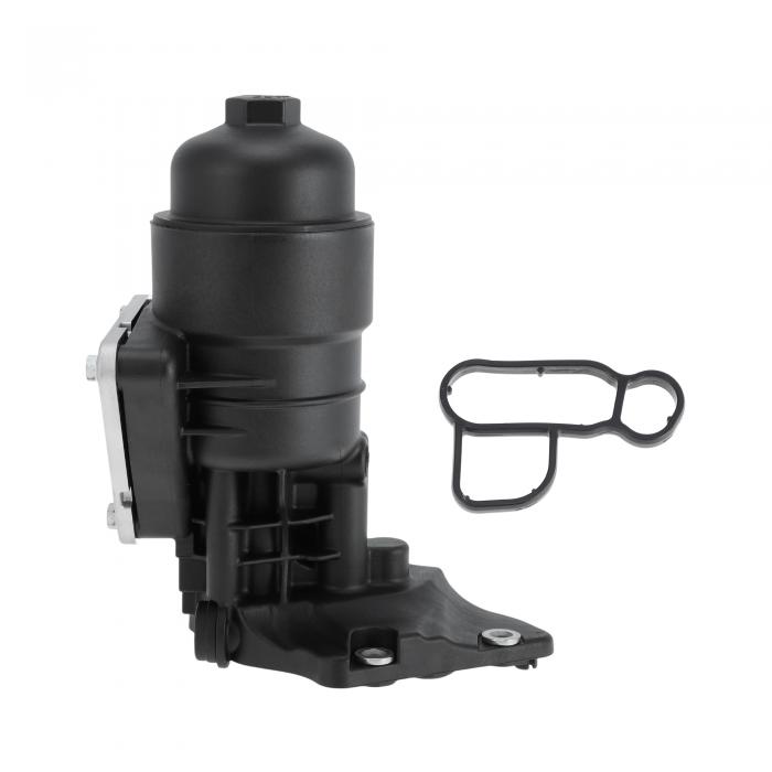 RATCHROLL Kiaに対応セドナソレントカデンツァ2014-2016用のNo.263003CAB1完全エンジンオイルフィルターハウジングアセンブリ、ヒュンダイに対応サンタフェアゼラ2013-2019用のガスケット付きエンジンオイルフィルターV6 3.3L 3.5L