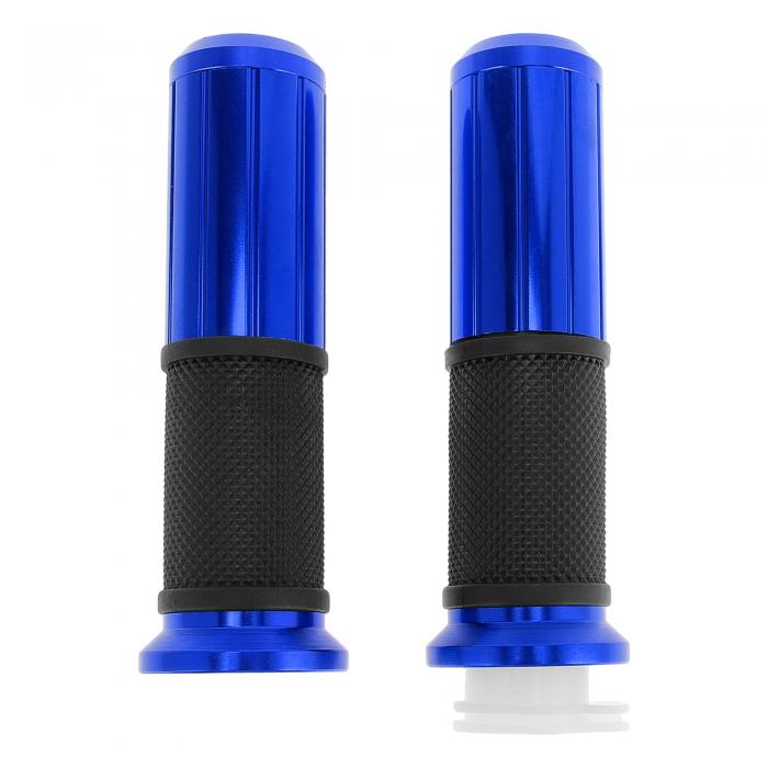 TUCKBOLD 22 mm 24 mm オートバイハンドグリップカバーキット 滑り止め アルミ合金 ゴム ハンドルバー..