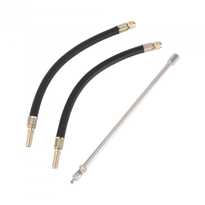 REPAIROCK 1セット 180度の銅製タイヤバルブ延長子 車両用モーターサイクルRVトラックバイク用の柔軟な..