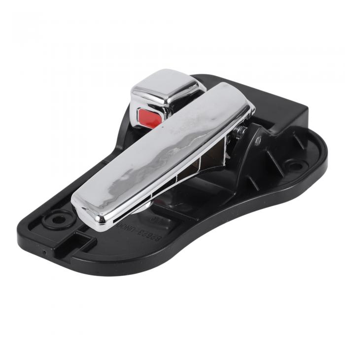 Motoforti Kiaに対応 ロンド カレンズ2007-2012用のフロントパッセンジャーサイド リアライトパッセンジャーサイドインテリアドアハンドル No.826201D010 ブラック シルバートーン