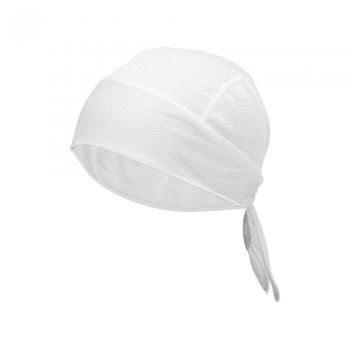 Motoforti サイクリング用帽子 汗と湿気を吸収する透湿性のあるハードハットライナー アイスシルクメッシュ生地 ホワイト 29x42.5cm 1枚