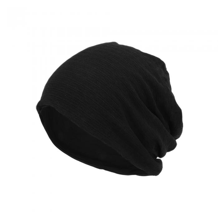 Motoforti サイクリングハット 防風 透湿 ハードハットライナー 編み織り生地 モーダルコットン ブラック 27x24.5cm 1個