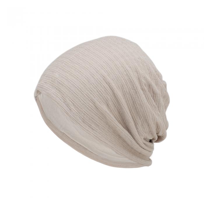 Motoforti サイクリングハット 防風透湿 ハードハットライナー 編み織り生地 モーダルコットン カーキ 27x24.5cm 1個