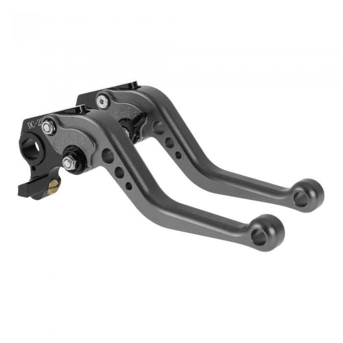 TUCKBOLD ドゥカティに対応ハ-イパーモタード796 2010-2012用のショートブレーキクラッチレバー6ポジシ..