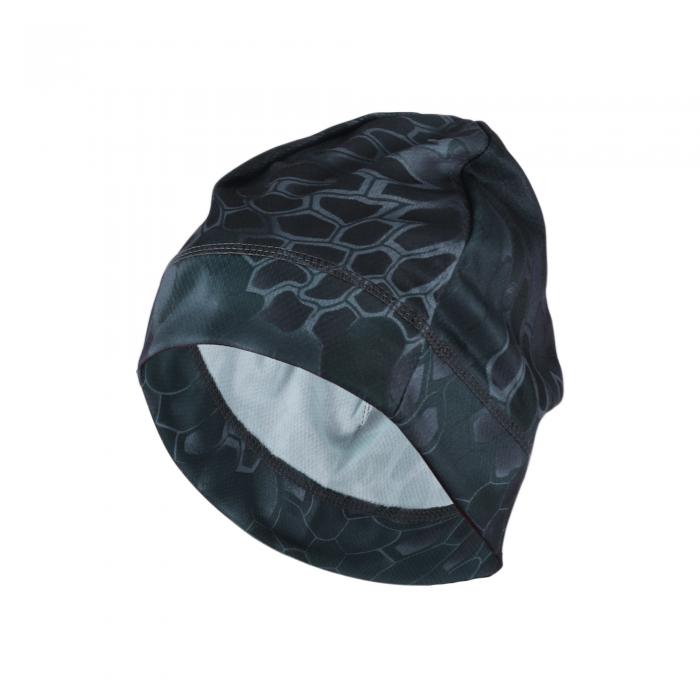 Motoforti サイクリング用帽子 発汗吸湿 通気性 ハードハットライナー バイクシルクメッシュ生地 ネイビー 25x18cm ワンサイズ 1個