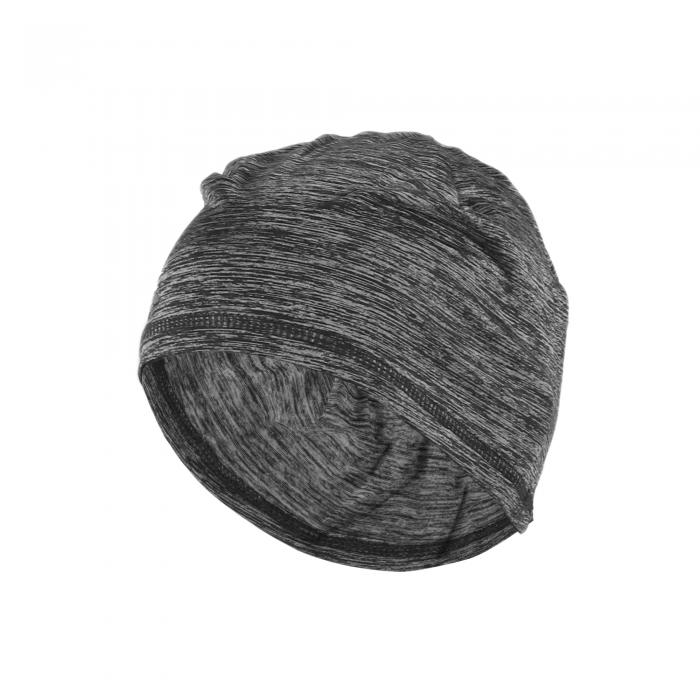 Motoforti サイクリング用帽子 吸汗 通気性 ハードハットライナー ナイロン アイスシルク生地 グレーメランジ 26x15cm 1個