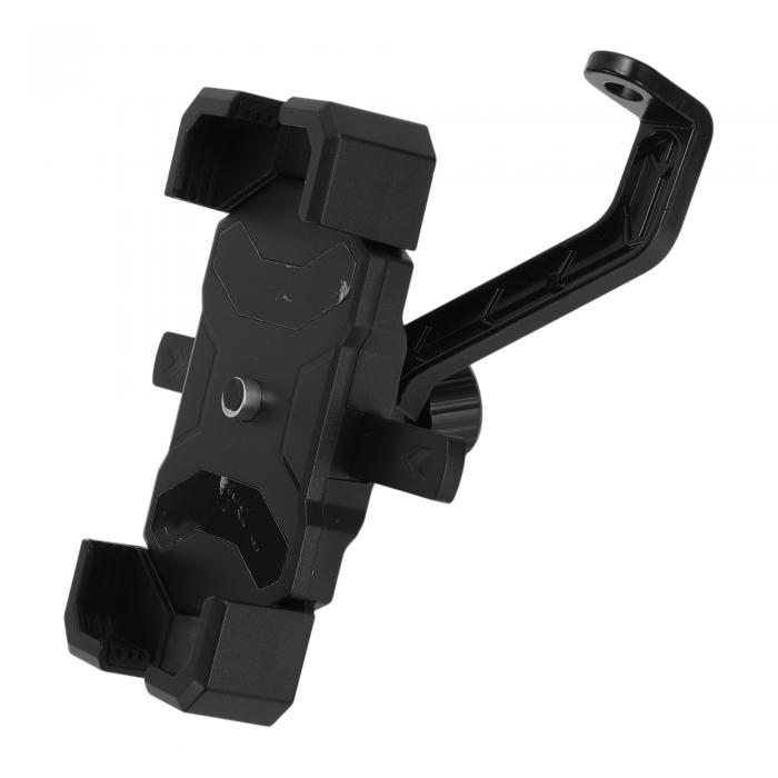 Motoforti オートバイ用携帯電話マウントホルダー ABS金属オートバイセルフォンマウントホルダー リア..