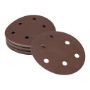 Hihaha サンドペーパーフック&ループサンディングシート125x125mm レッド 600番目のラウンド効率的な研磨と研磨自動車製造および修理木工作品