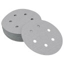 Hihaha サンドペーパーフック&ループ研磨シート150x150mm 白 1000番目のラウンド効率的な研削および研磨自動車製造および修理木工作品