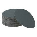 HEROFFIX サンドペーパーフック&ループサンディングシート125x125mmブラック400番丸型効率的な研磨および研磨自動車製造および修理木工作業