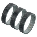 uxcell 1.57インチ幅ベルト用のレザーベルトループキーパー3個、ベルトストラップリング、ベルトバンド交換ストラップホルダーベルトアクセサリー、ラチェット...