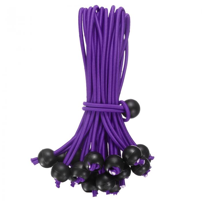 uxcell 8" ボールバンジーコード 30個セット ボール付きバンジーコード タープタイダウン テント キャ..