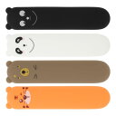 CAPASTEC ドアノブカバー レバー ドアノブ カバー ドアハンドル シリコン製 柔らかい キッチン・浴室対応 静電気 衝突 防止 滑り止め セキュリティ対策 おしゃれ 簡単取り付け Mサイズ ブラウン クマ