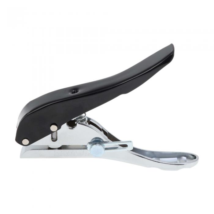 CAPASTEC 穴あけパンチ シングル穴あけパンチ 単穴 1穴 1つ穴 穴位置調整可能 可視化打孔 スペアバネ付..