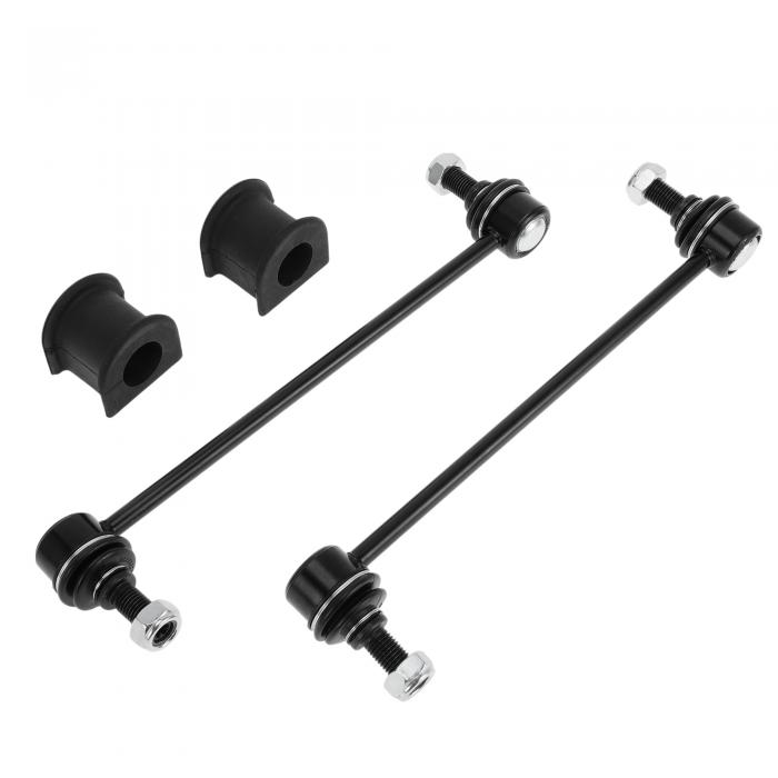 Hihaha Toyotaに対応 カムリ2002-2006用のフロントスタビライザーバーリンク2個のブッシング付きスウェ..